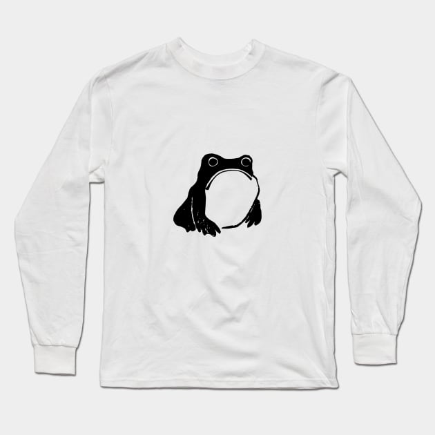 The Japanese Frog Long Sleeve T-Shirt by xam